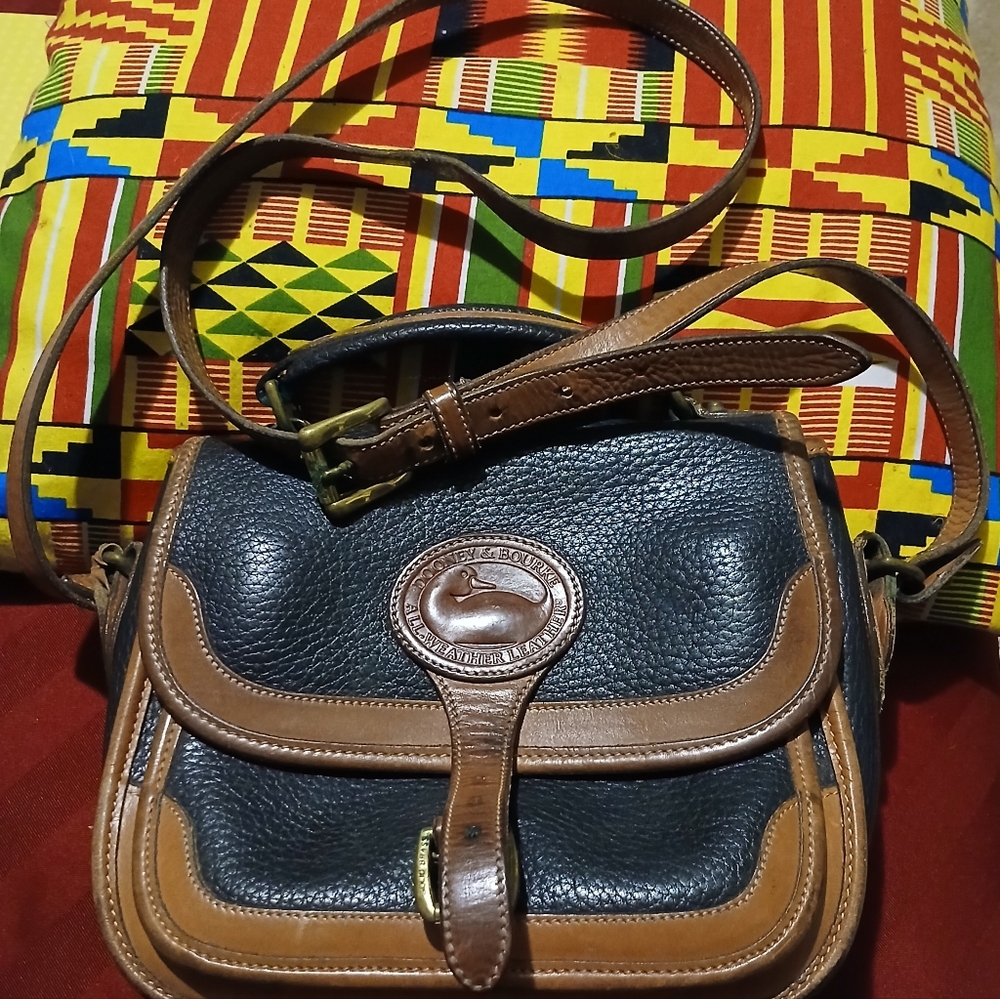Leather dooney & Bourke shoulder bag